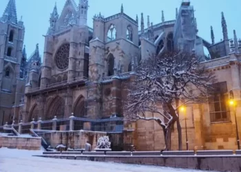 Nieve en León