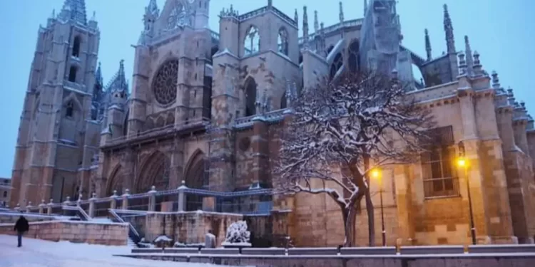 Nieve en León