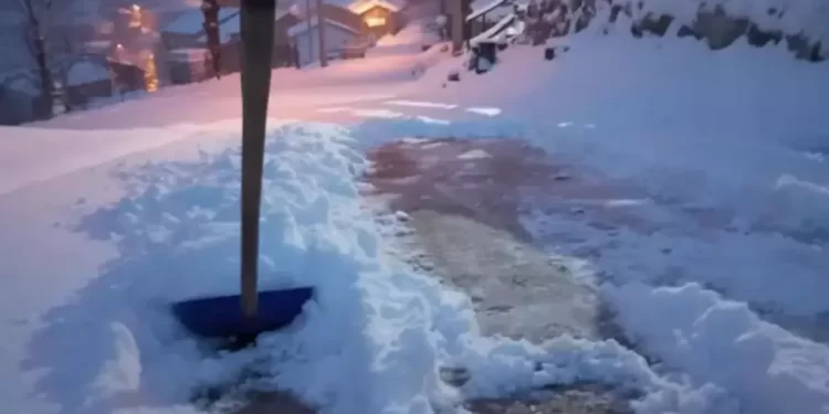 Nieve en León