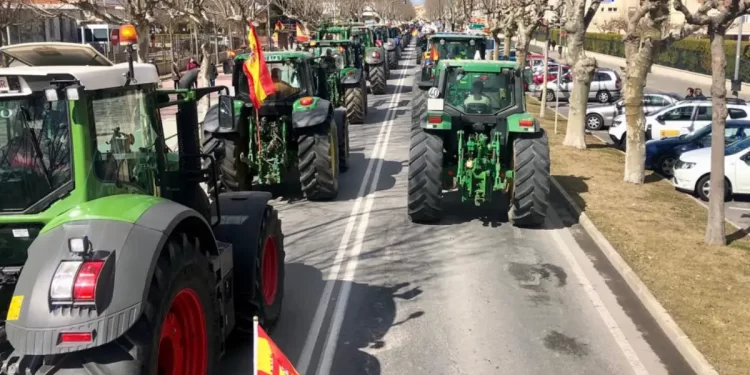 Tractores en León