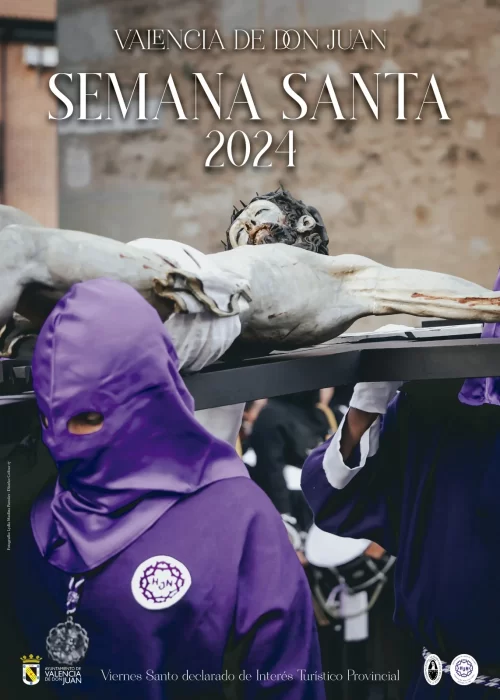 Cartel de la Semana Santa de Valencia de Don Juan 2024