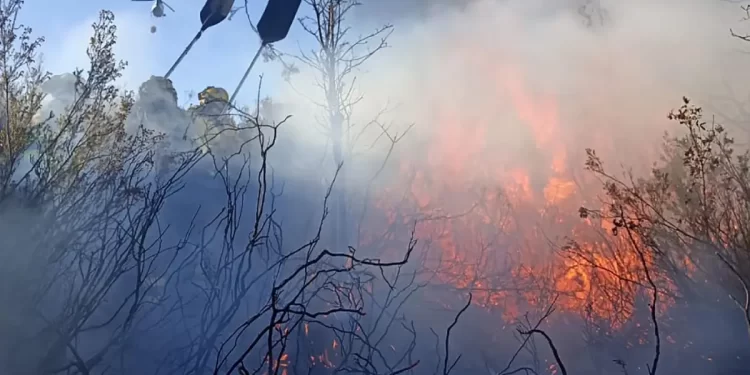 Incendio en Boisán