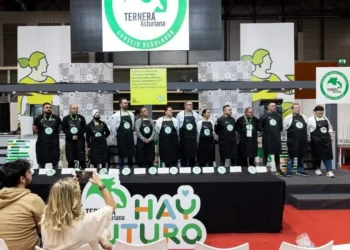 Concurso ‘Mejor Cachopo del Mundo’. Fotografía de Ternera Asturiana