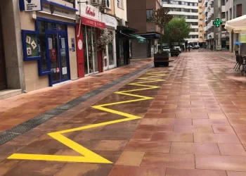 Cambia la señalización de la zona peatonalizada del centro 1