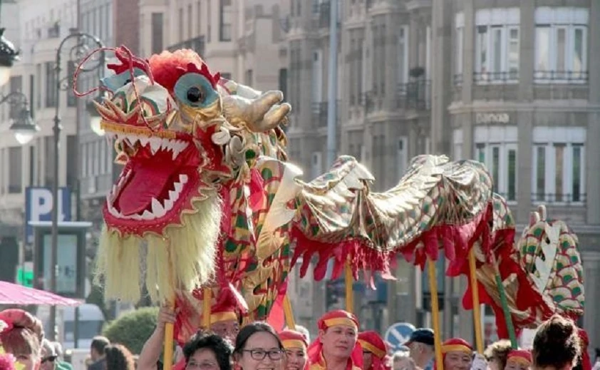 La Plaza de Botines será el escenario de la danza del dragón 2