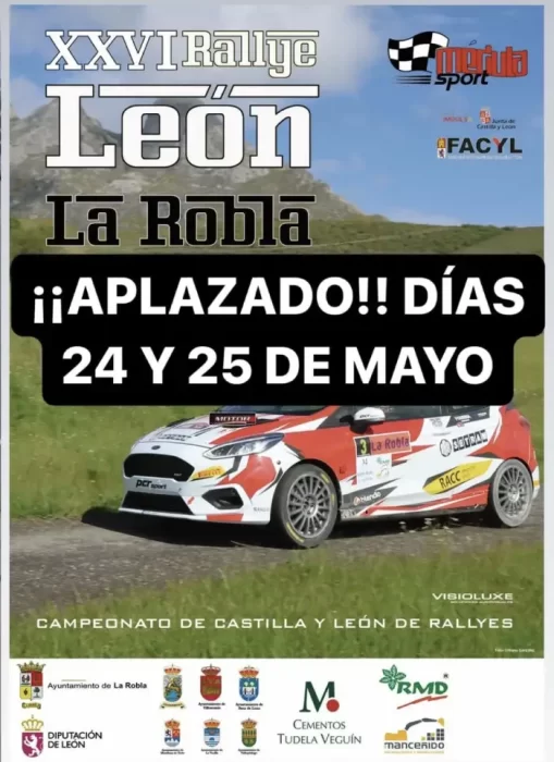 Aplazado el Rallye León: la emoción se pospone 1