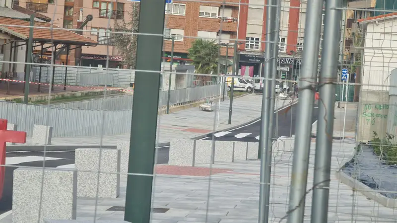 A punto de abrir la nueva calle del centro de León 1