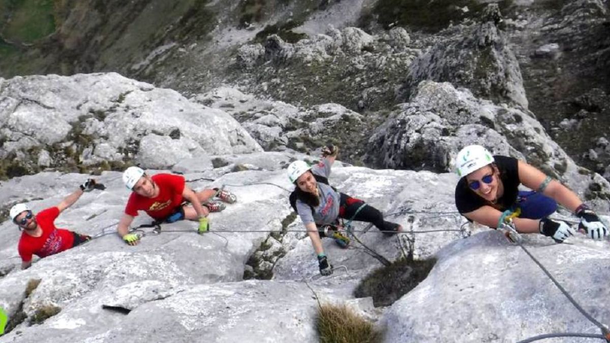 La excursión que sale desde León a la vía ferrata y la tirolina del Valle de Arbás 2