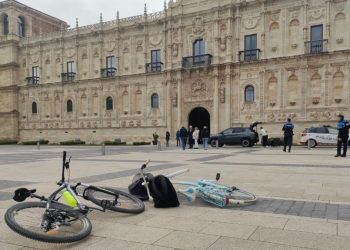 La multa por ir en bicicleta