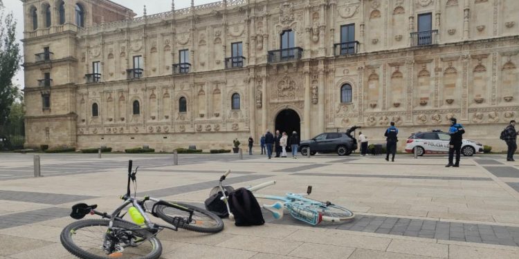 La multa por ir en bicicleta