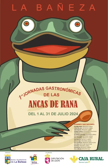 Las ancas de rana serán las protagonistas durante el mes de julio en La Bañeza 1