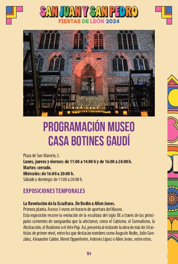 Programa de las Fiestas de León ‘San Juan y San Pedro 2024’ 50