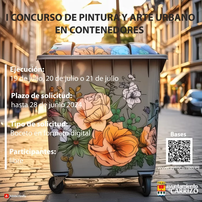 Un pueblo de León celebra el primer concurso de arte urbano en contenedores 2
