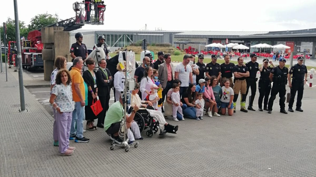 Visita especial a los niños ingresados en el Hospital de León 2