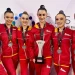 Las gimnastas leonesas consiguen la plata en el campeonato nacional 1
