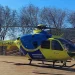 Se moviliza el helicóptero medicalizado ante un choque entre dos turismos 1