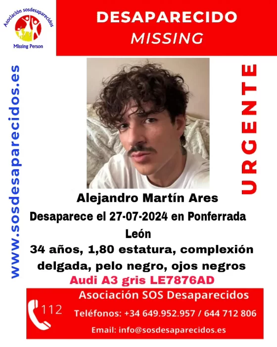 Desaparecido un chico de 35 años en León 2
