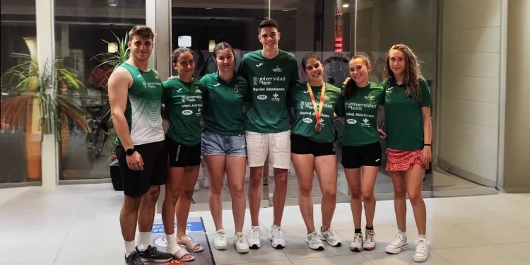 Sprint Atletismo León vence en el Campeonato de España Sub20 1