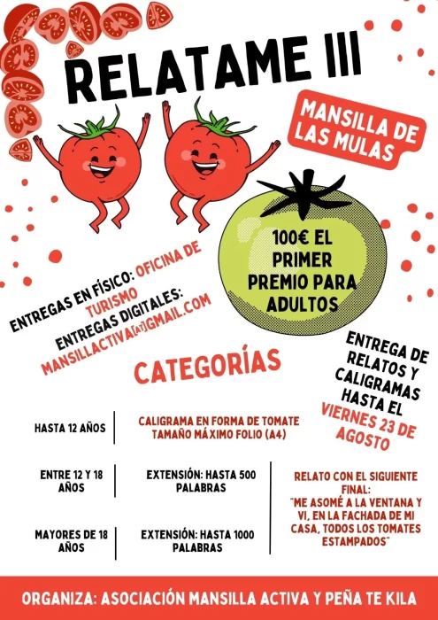 Programa completo de la Feria del Tomate de Mansilla de las Mulas 2