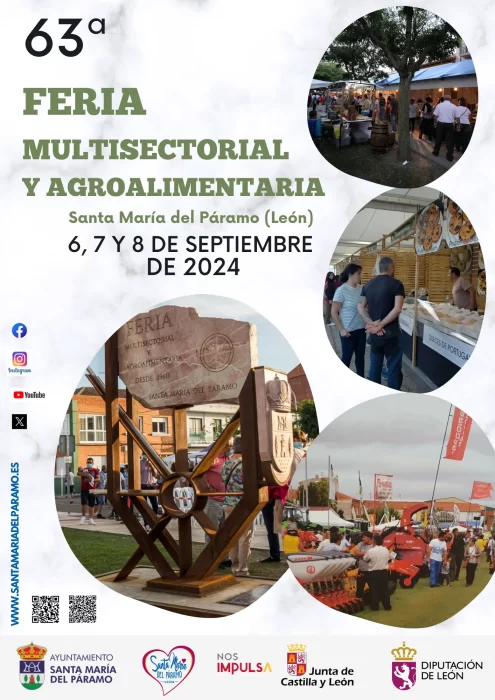 Programa completo de las fiestas de Santa María del Páramo 2024 3