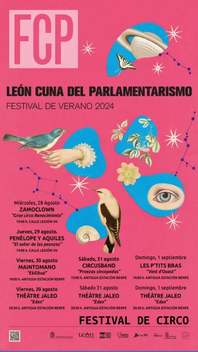 Programa del festival de Circo Contemporáneo en León 1