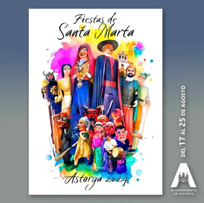 Programa completo de las fiestas de Santa Marta de Astorga 1