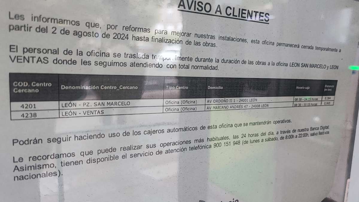 El banco que cierra 'de momento' en esta céntrica plaza 2