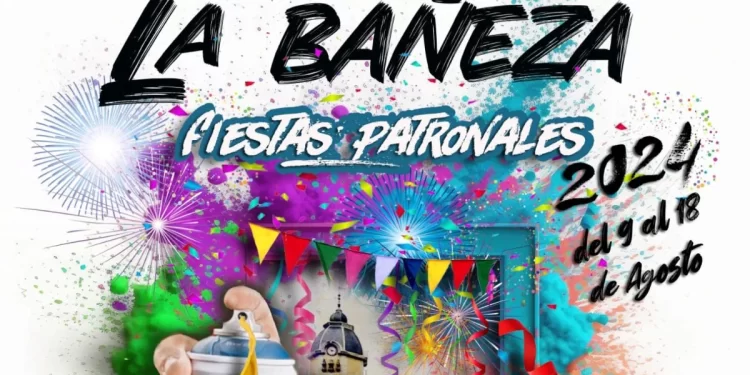 Cartel de las fiestas de La Bañeza 2024