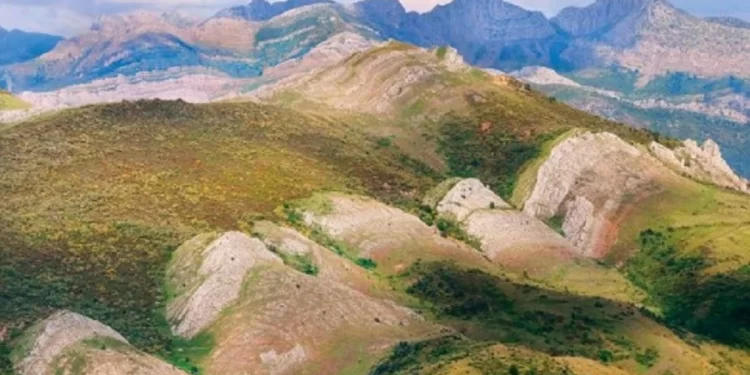 Pliegue en Monte Perdido, reconocido entre los nuevos 100 sitios del Patrimonio Geológico Mundial