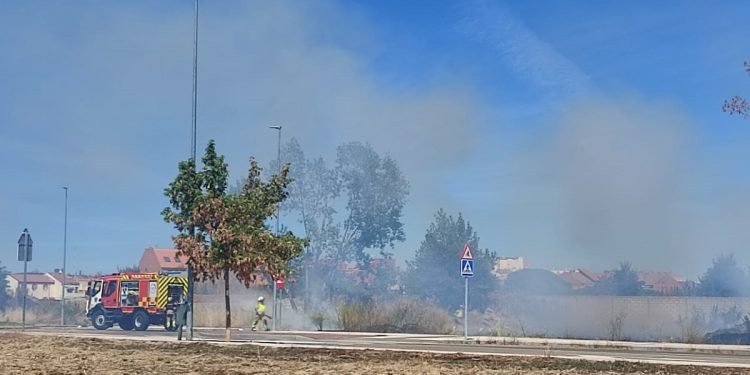 Incendio en un barrio ya quemado