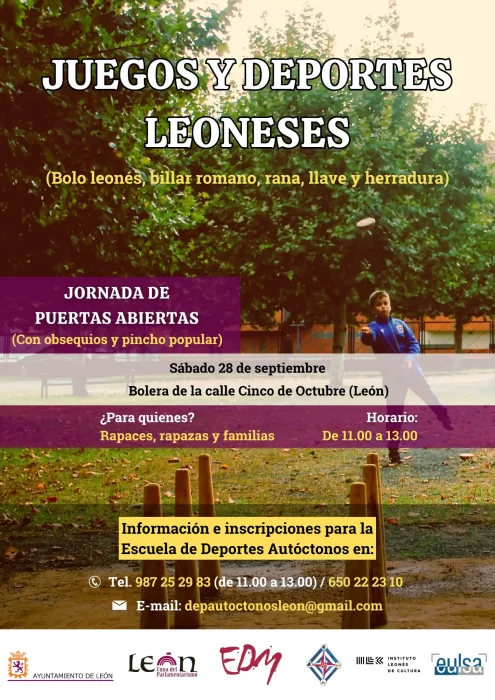 Esta es la mejor jornada sobre juegos tradicionales leoneses 1