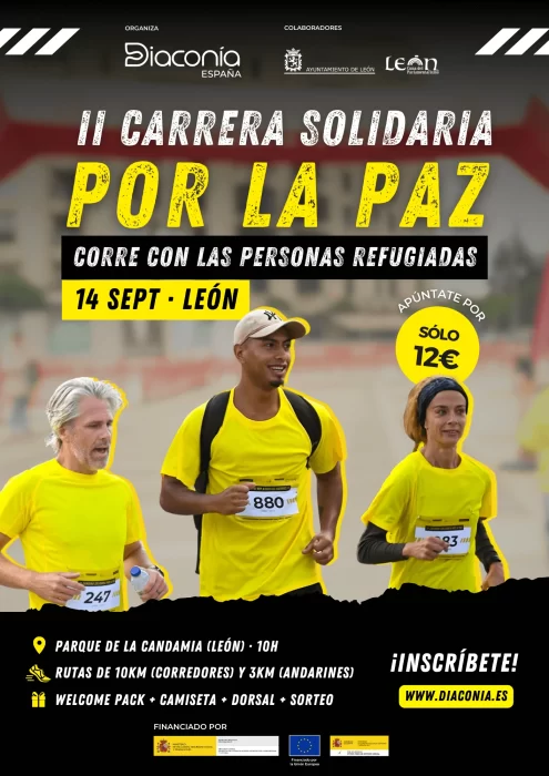 Abiertas las inscripciones para la II Carrera Solidaria por la Paz en León 2