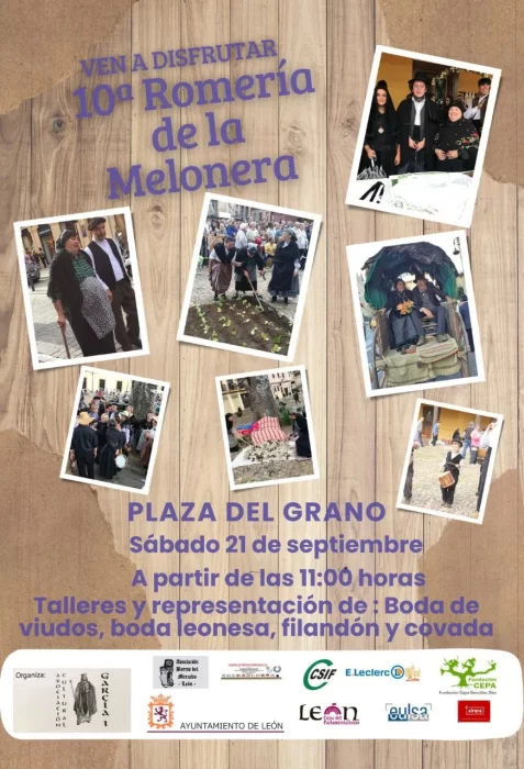 La plaza del Grano vuelve a ser la protagonista en la romería de La Melonera 1