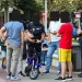 Una moto infantil desata una intervención policial en la Plaza de la Inmaculada 1