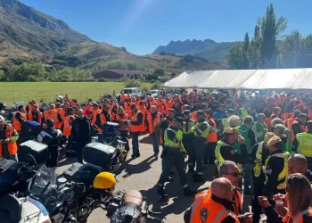 Así ha sido la ruta motera que celebra los 65 años de la Guardia Civil 2