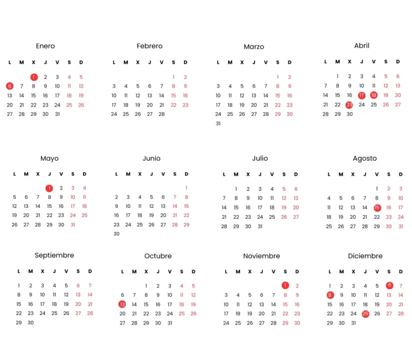 Estos son los días festivos en Castilla y León en 2025 1