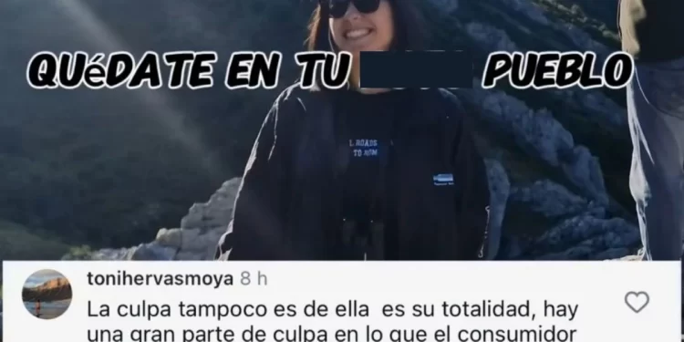 La influencer leonesa Lola Mencía