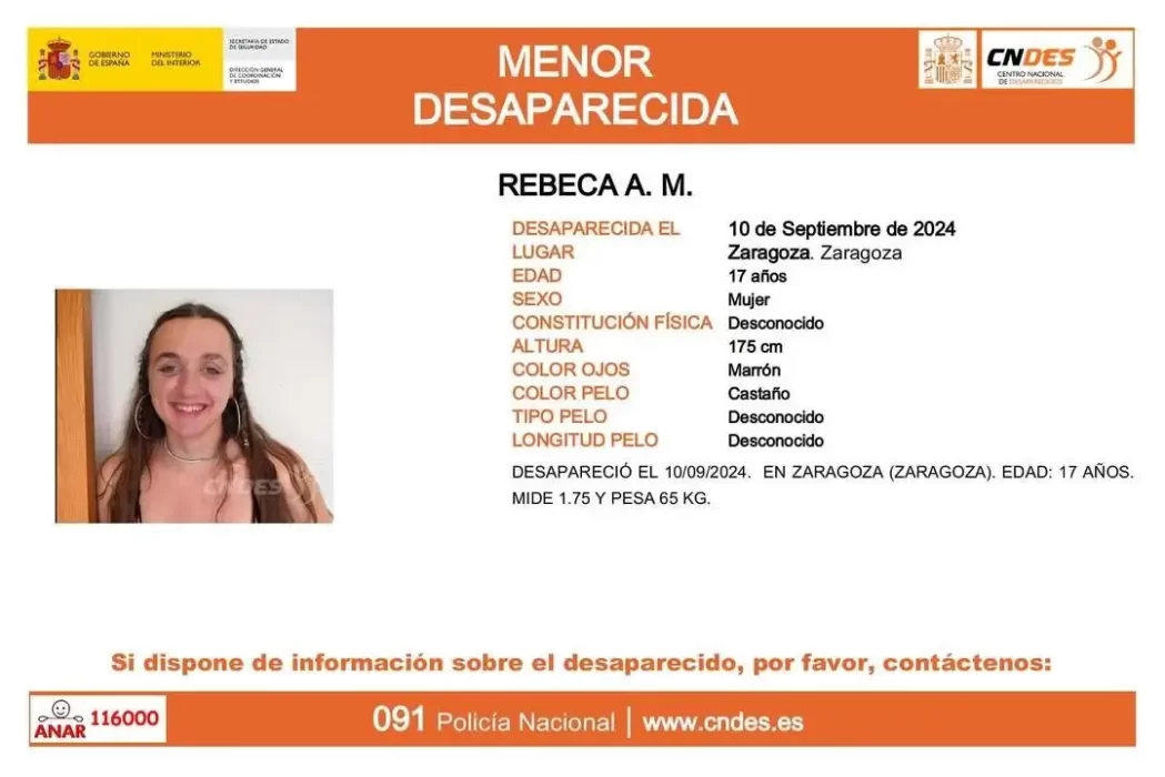 Alarma por una menor y un hombre desaparecidos 1