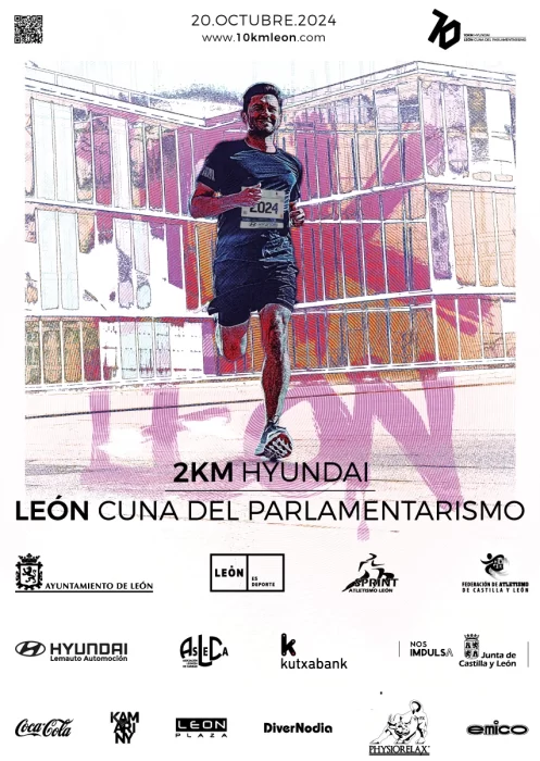 Los 10 KM León Cuna del Parlamentarismo se celebrarán el domingo 20 de octubre 1