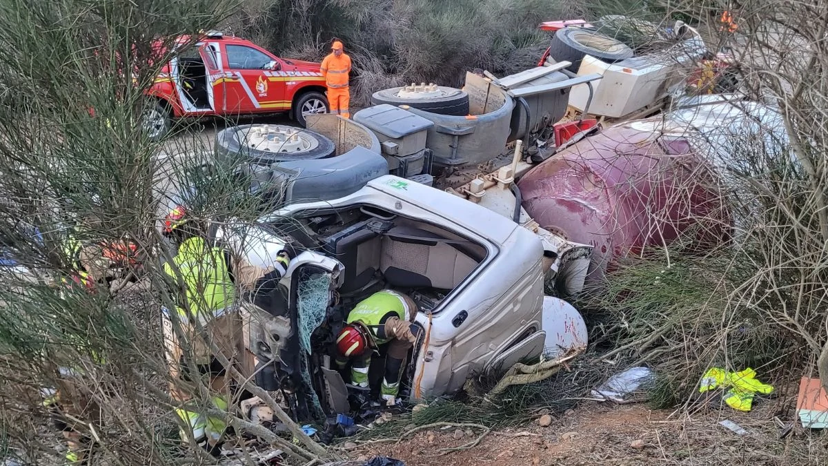 6 horas de rescate tras un trágico accidente en Mansilla de las Mulas 2