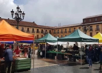 El mercado se despide de la Plaza Mayor 2