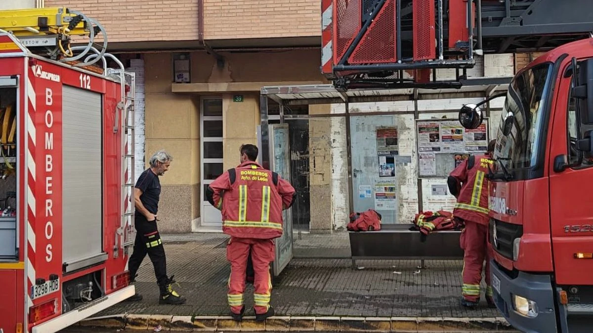 Se declara un incendio en una vivienda 2