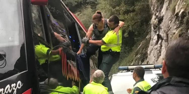 Accidente de autobús