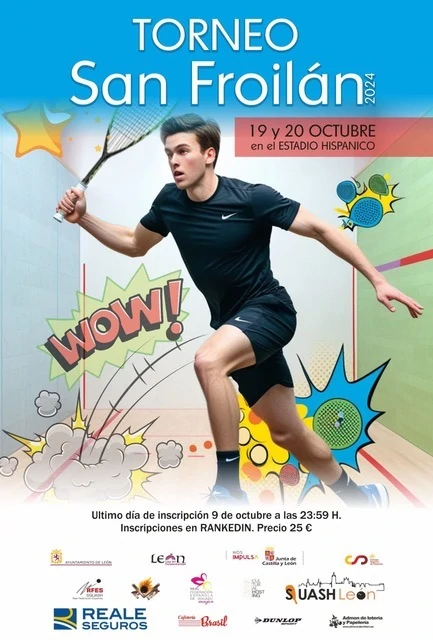 El Torneo San Froilán de Squash se celebra este fin de semana 2