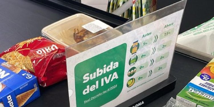 El polémico cartel de Mercadona