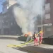 Incendio coche Ponferrada