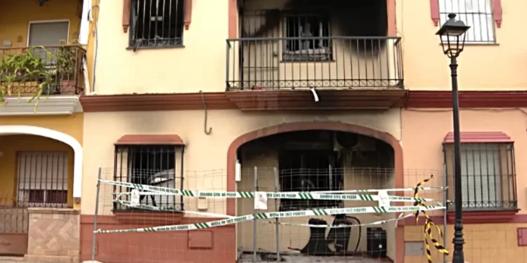 Explosión móvil Sevilla