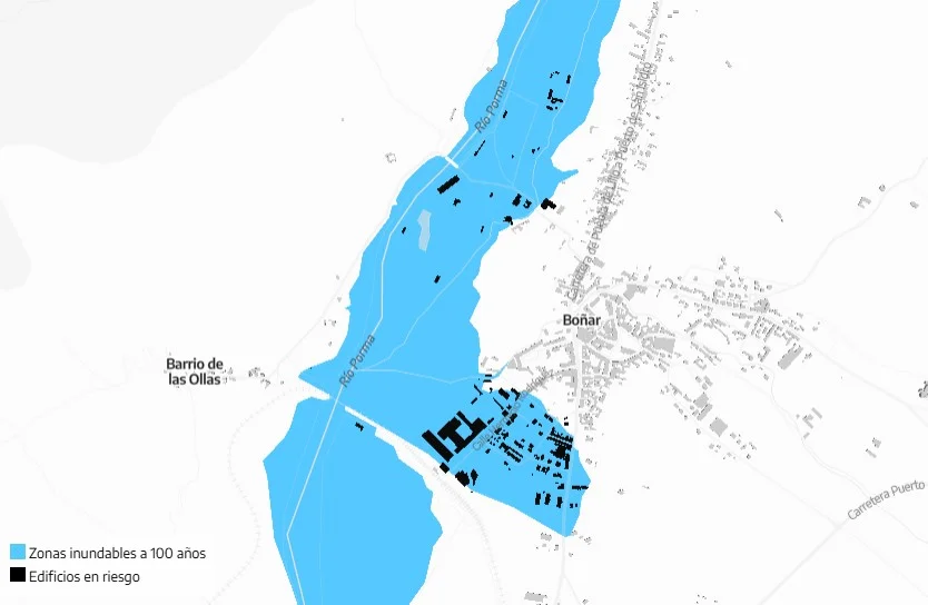 Descubre si la zona en la que vives de León es inundable 1