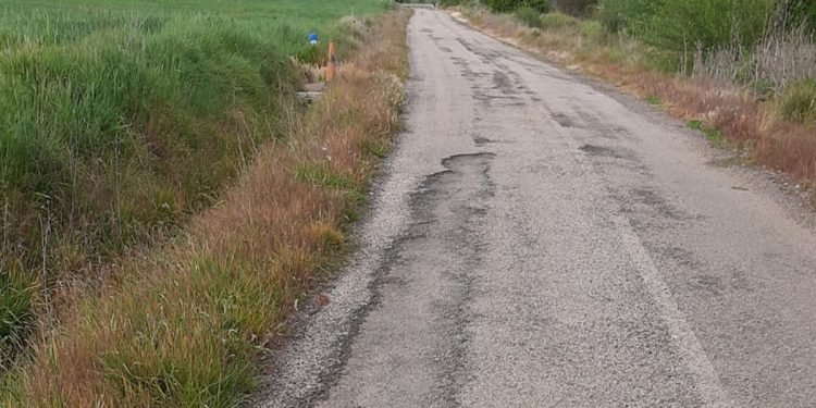 Una de las peores carreteras de León