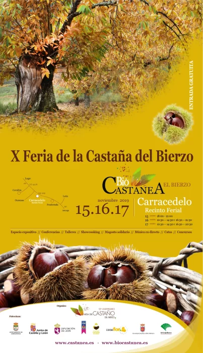 Programa completo de la XV Feria de la castaña del Bierzo 2